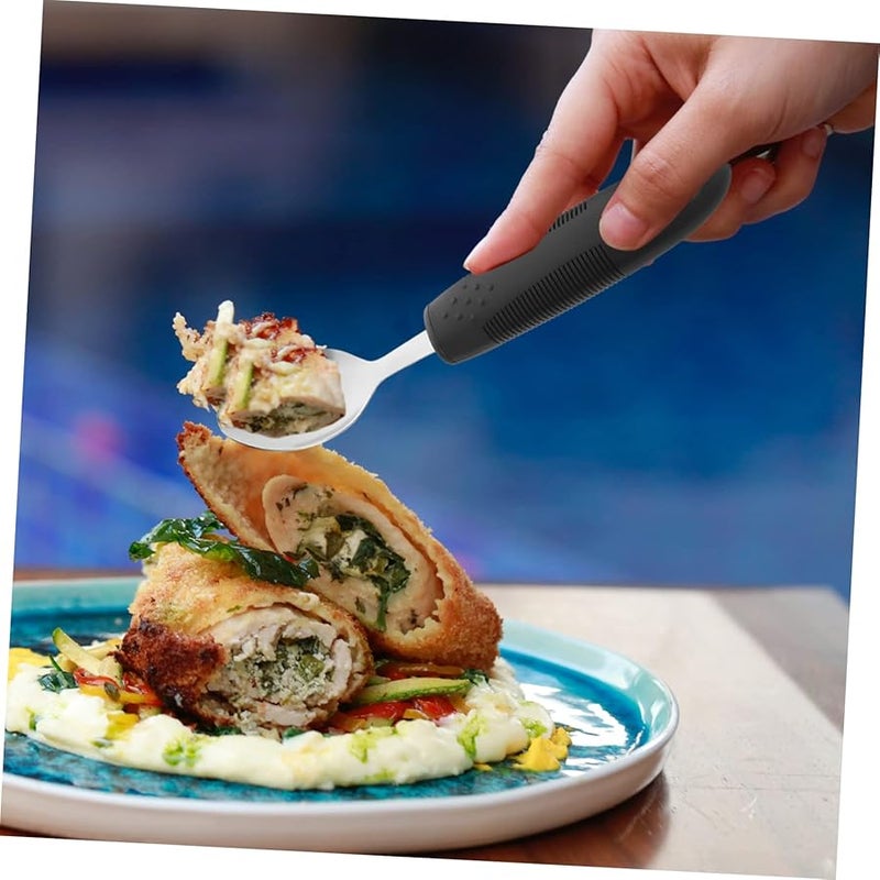 Easy Clean Adaptive Utensils for Elderly Dysphagia Travel Aids Set - Image 3